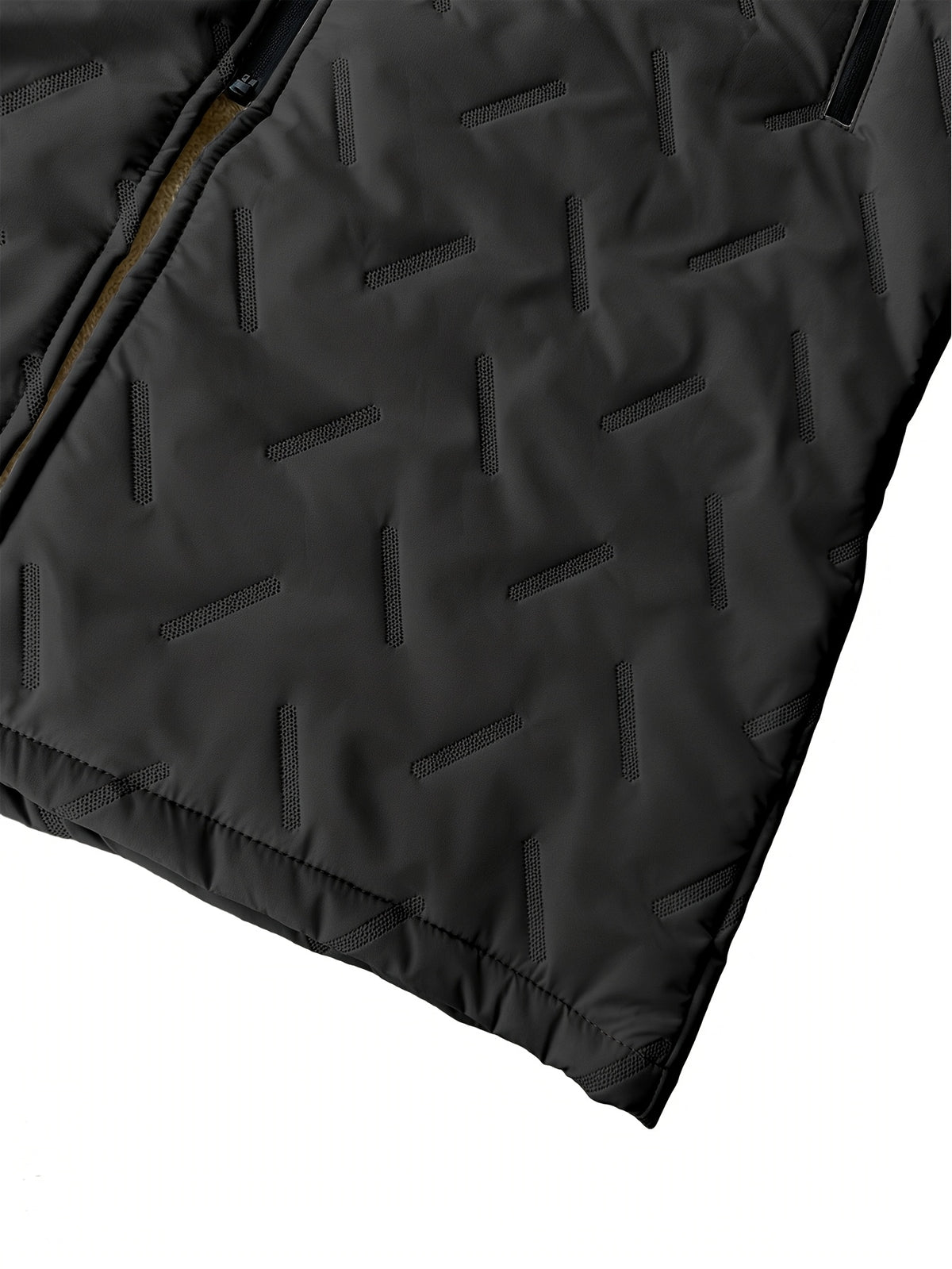 Trench long pour homme, polaire