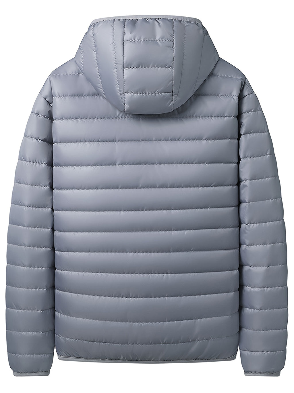 Veste pour homme, coupe-vent, à capuche, noir