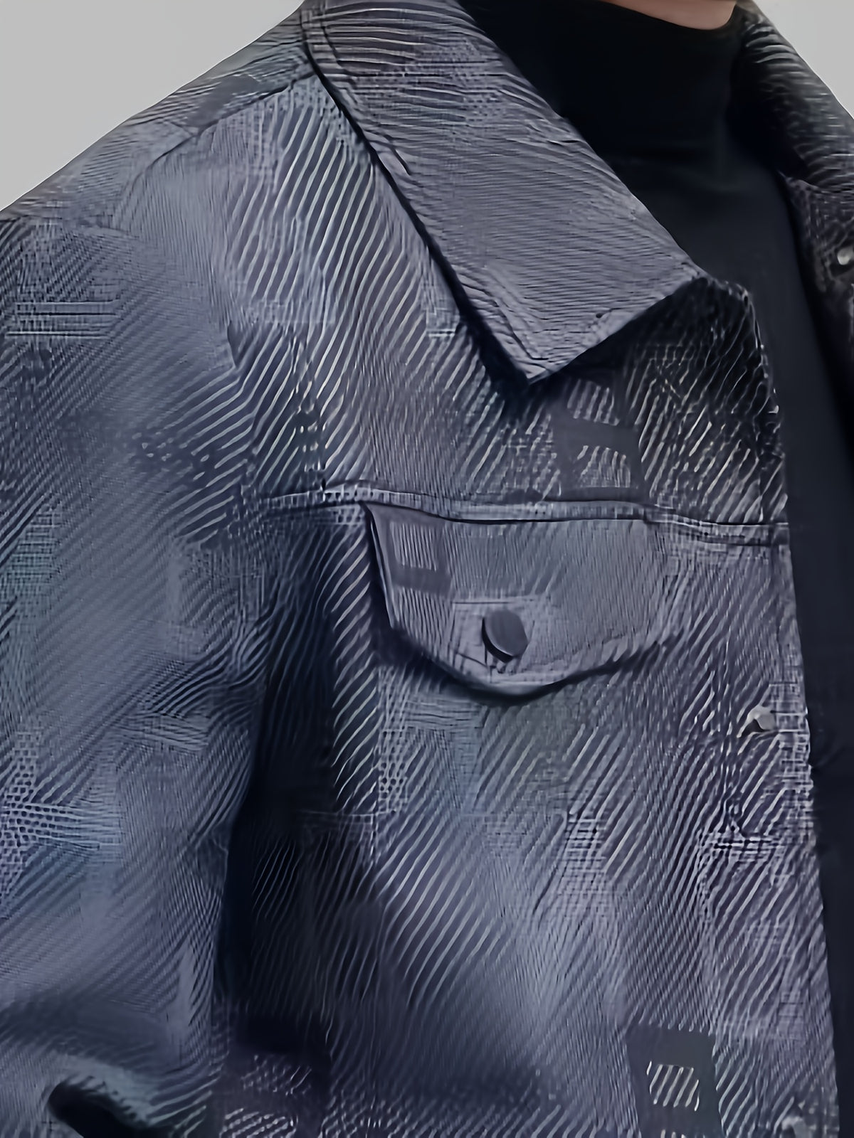 Veste court pour homme, à revers