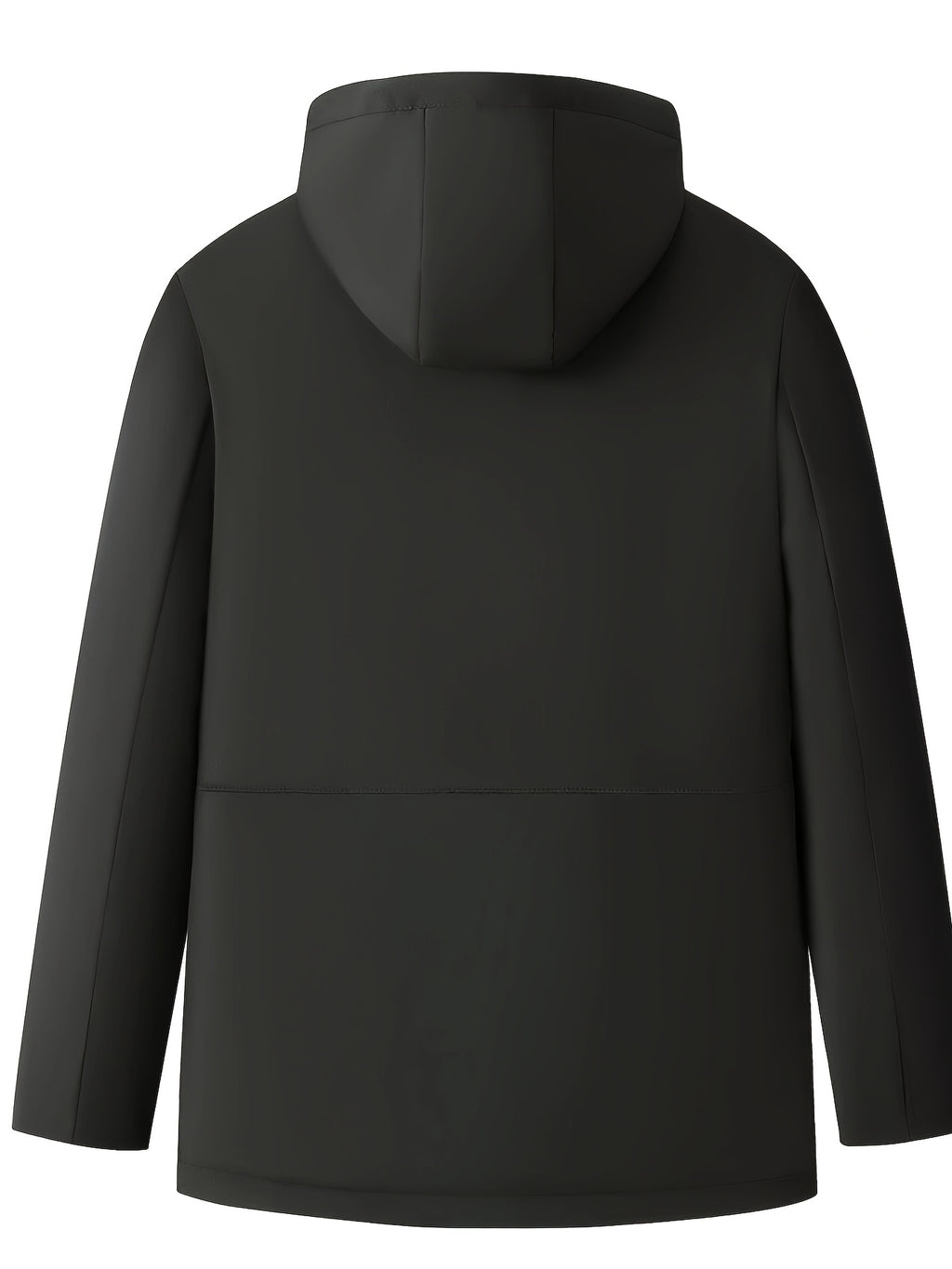 Veste matelassée pour homme, coupe-vent, à capuche, vert
