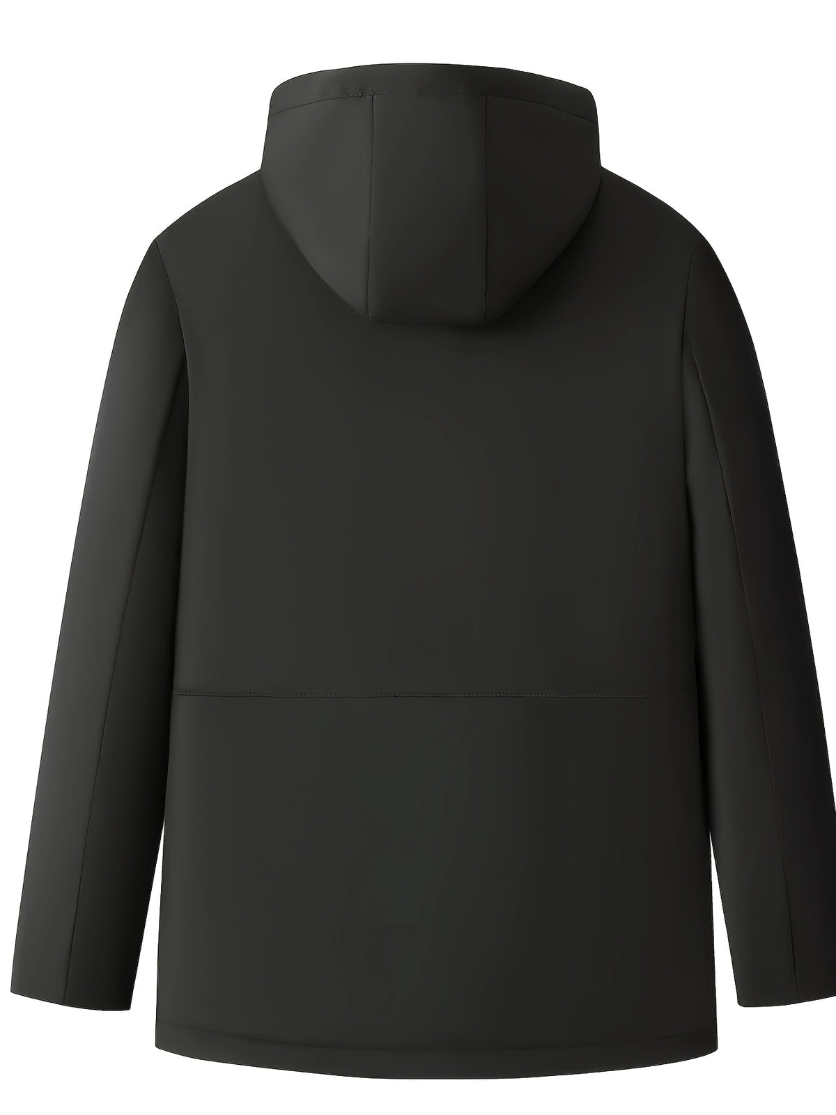 Veste matelassée pour homme, coupe-vent, à capuche, vert