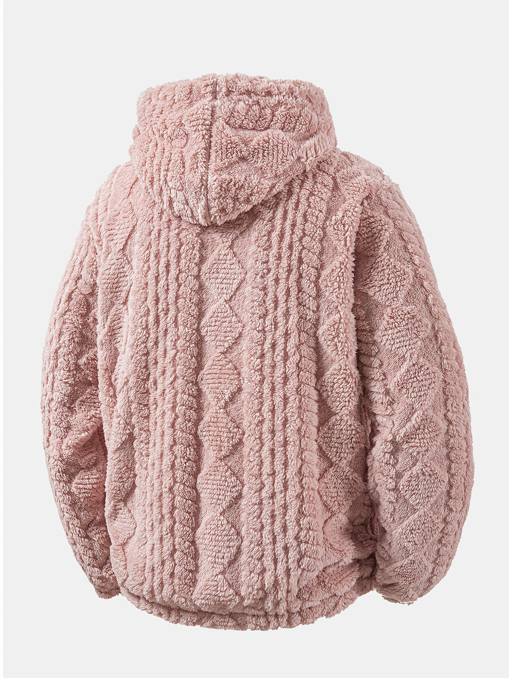 Veste long pour homme, à capuche, chameau
