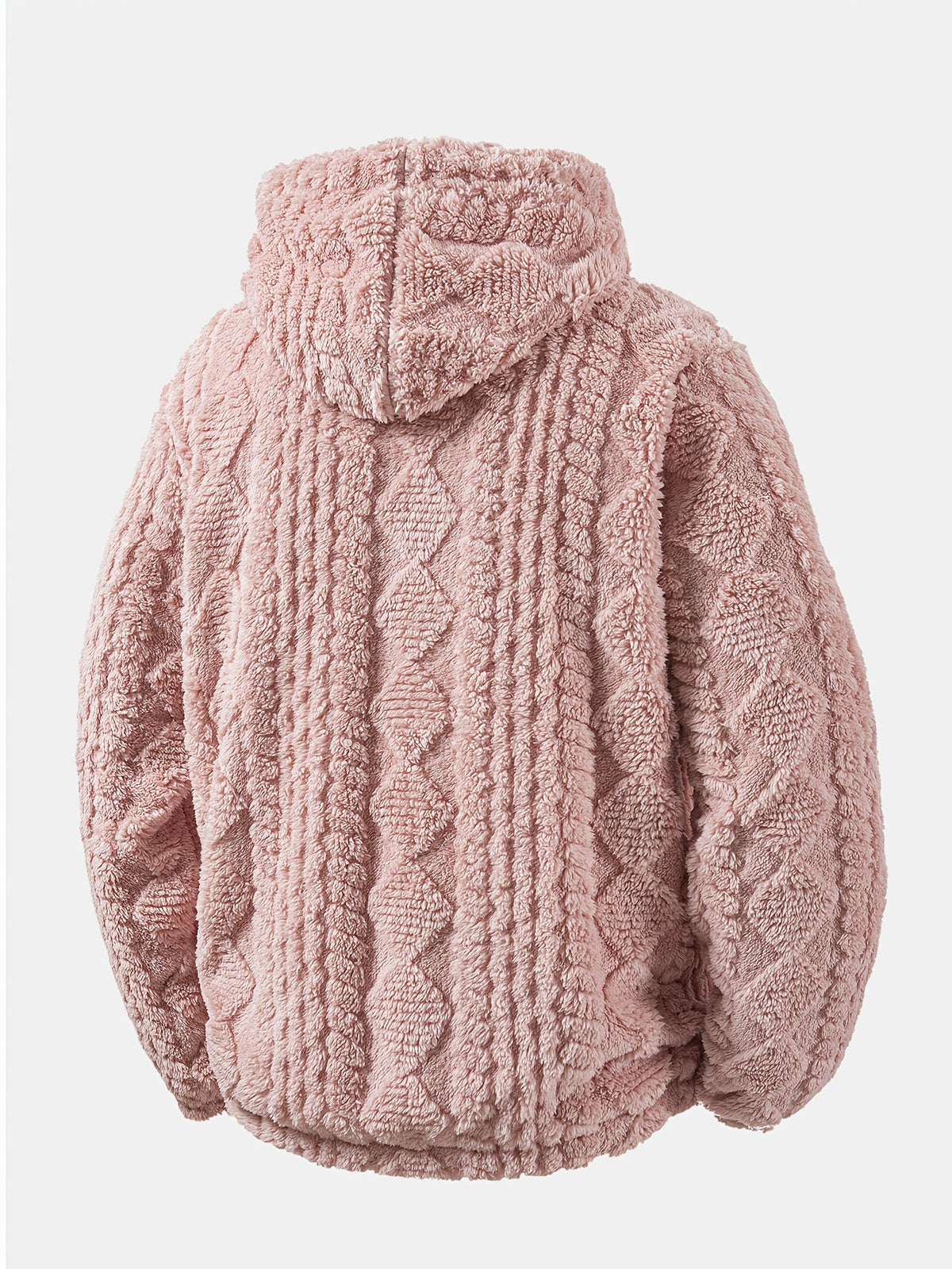 Veste long pour homme, à capuche, chameau