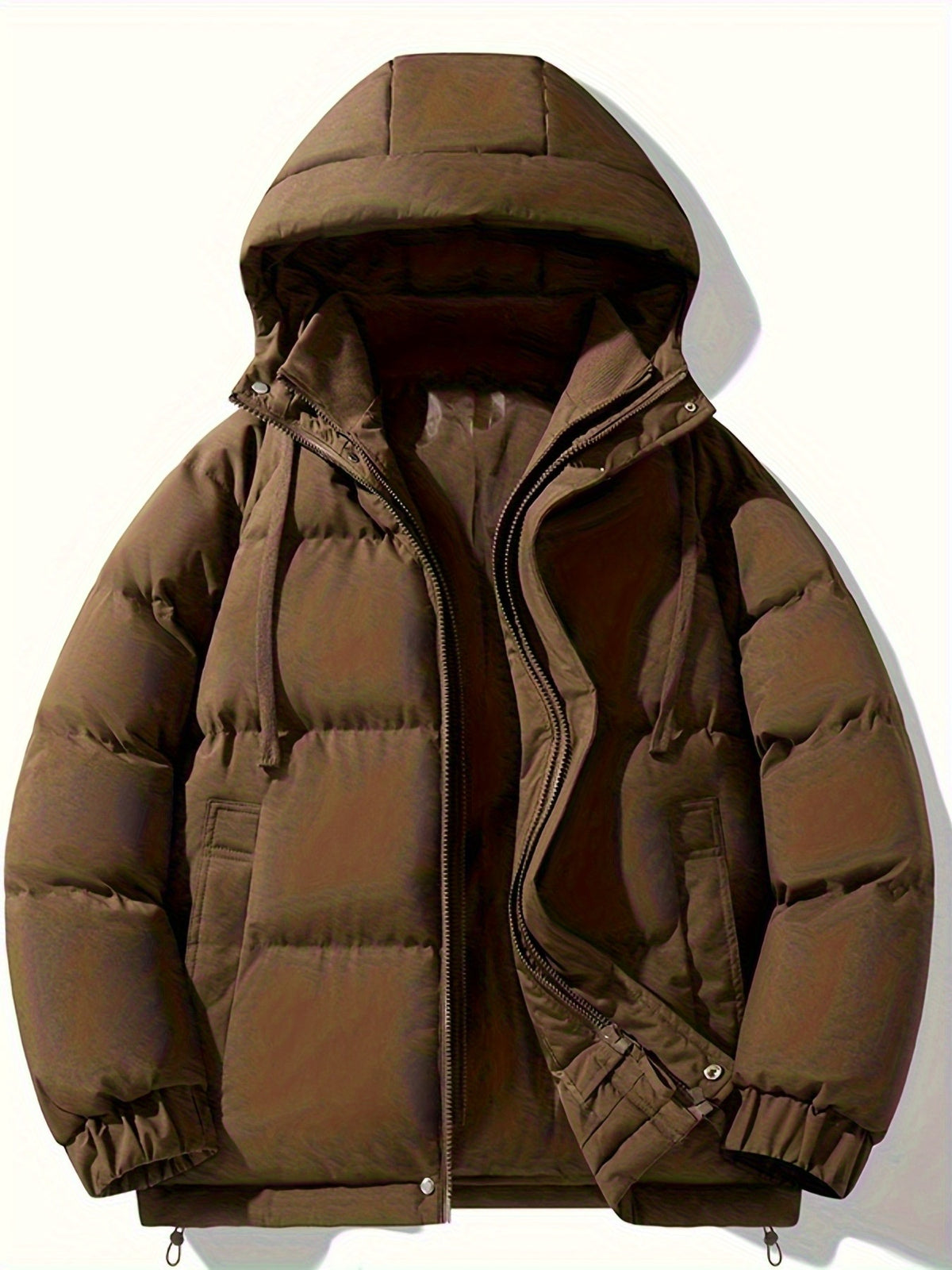 Manteau pour homme, coupe-vent, à capuche