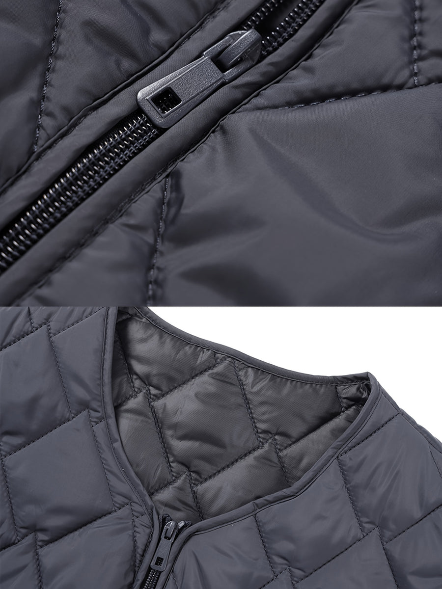 Manteau, bleu marine, photo 8