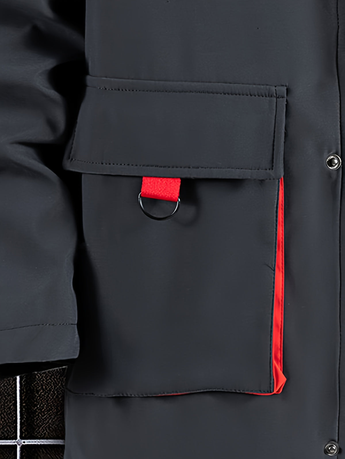 Trench long pour homme, grandes tailles, à capuche, long