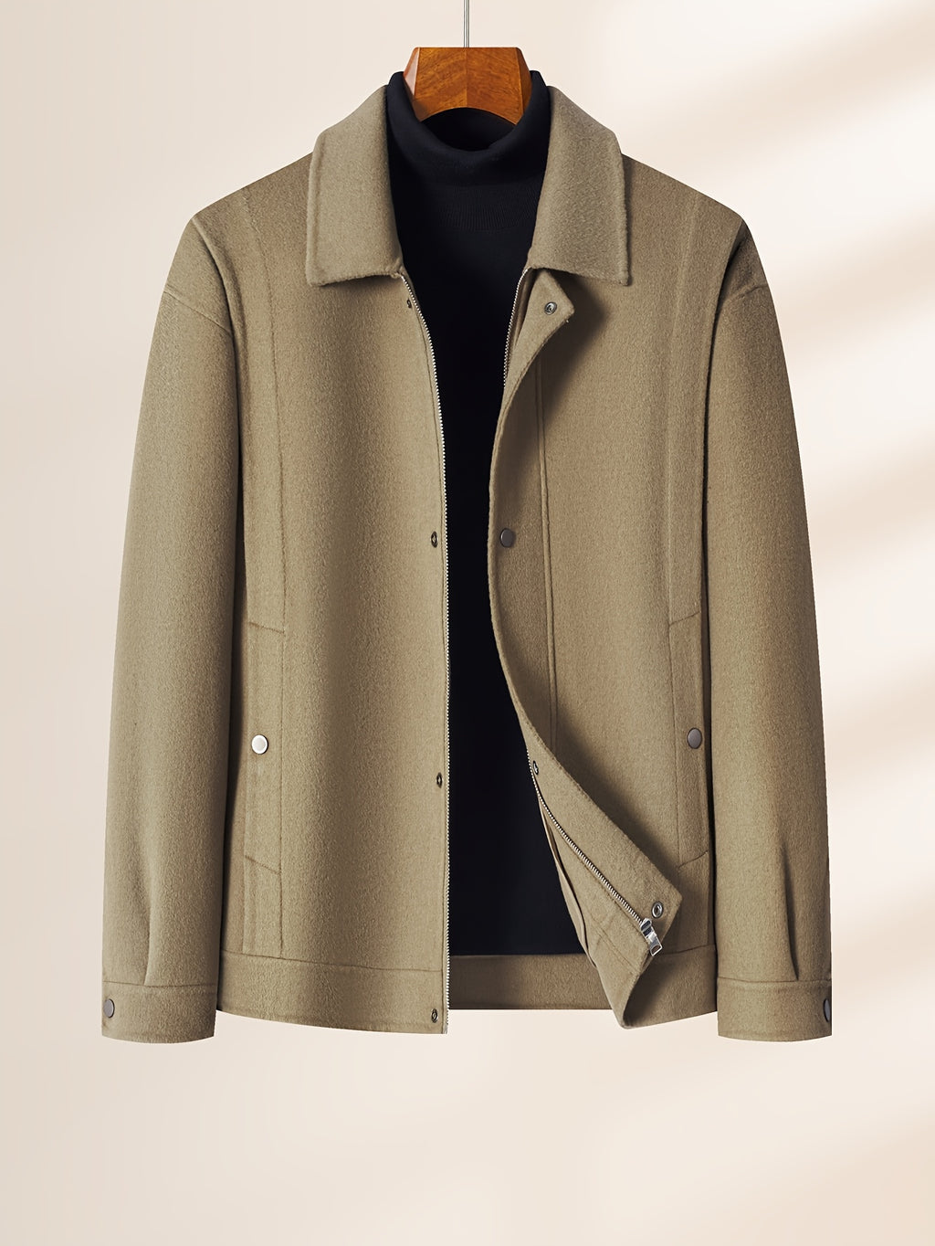 Veste en laine, 70,5 % laine, à revers