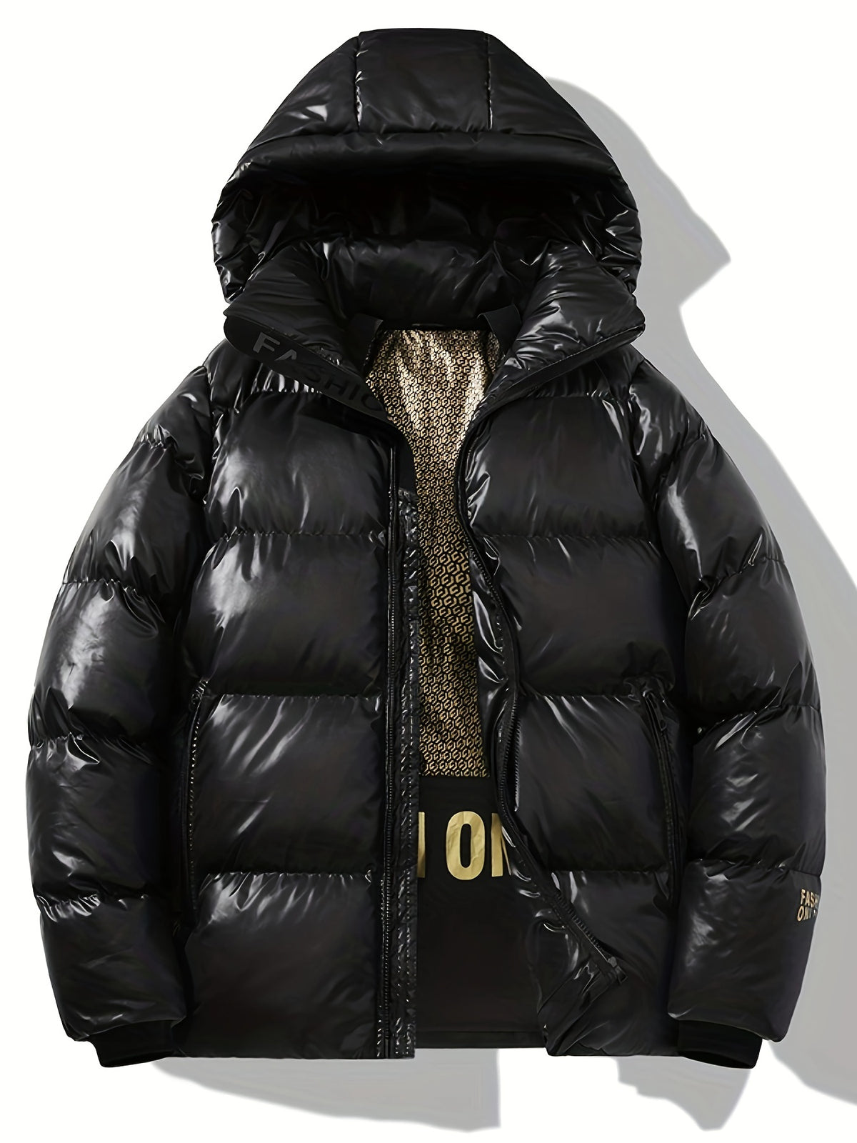 Veste matelassée pour homme, à capuche, modele 8