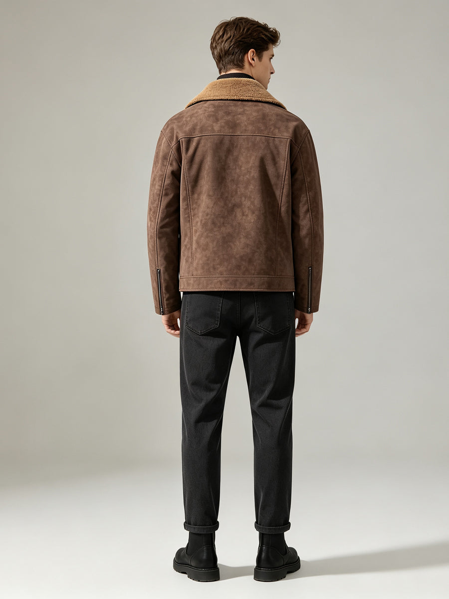 Veste matelassée, à revers, noir, photo 16