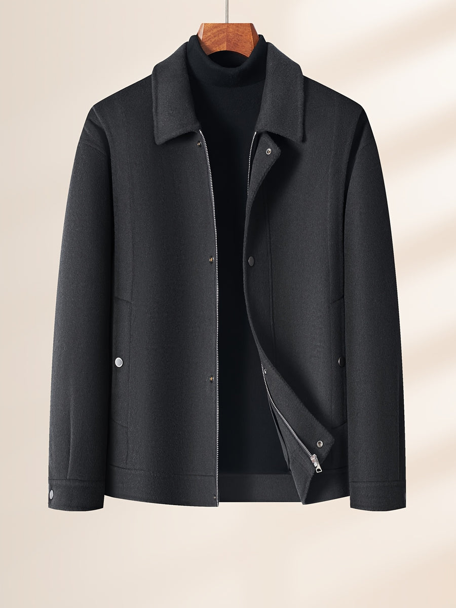 Veste en laine, 70,5 % laine, à revers, photo 9