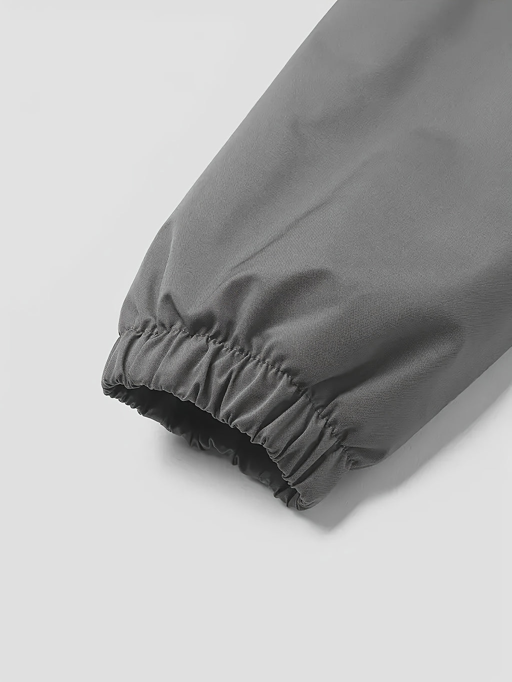 Veste long pour homme, coupe-vent, à capuche, vert clair