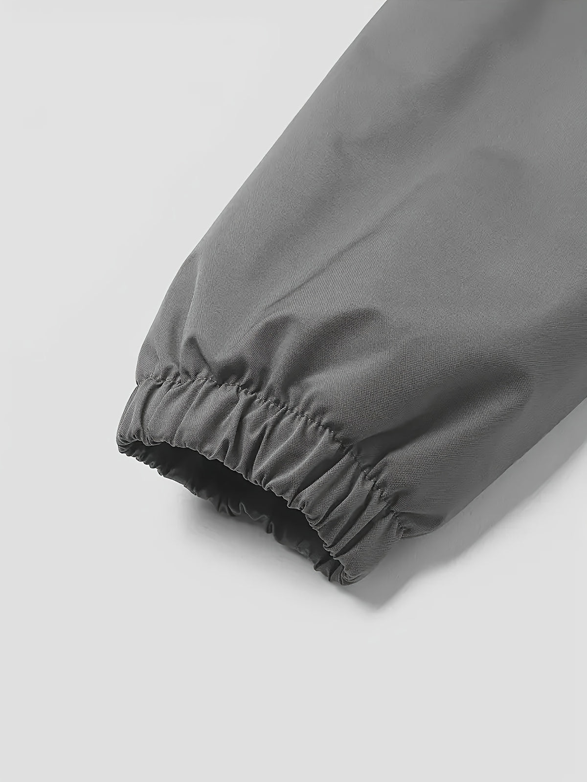Veste long pour homme, coupe-vent, à capuche, vert clair