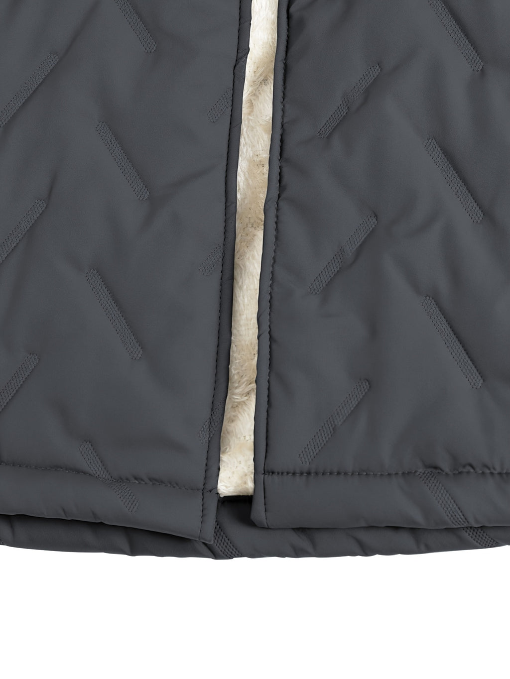 Veste long pour homme, imperméable, à col montant