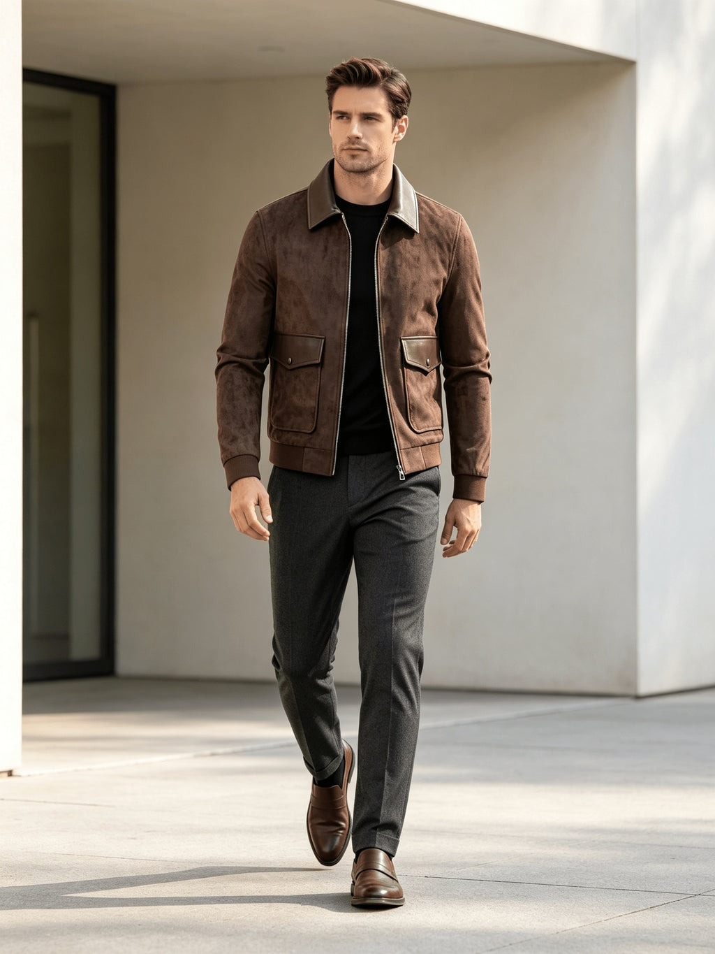 Blouson, à revers, photo 16