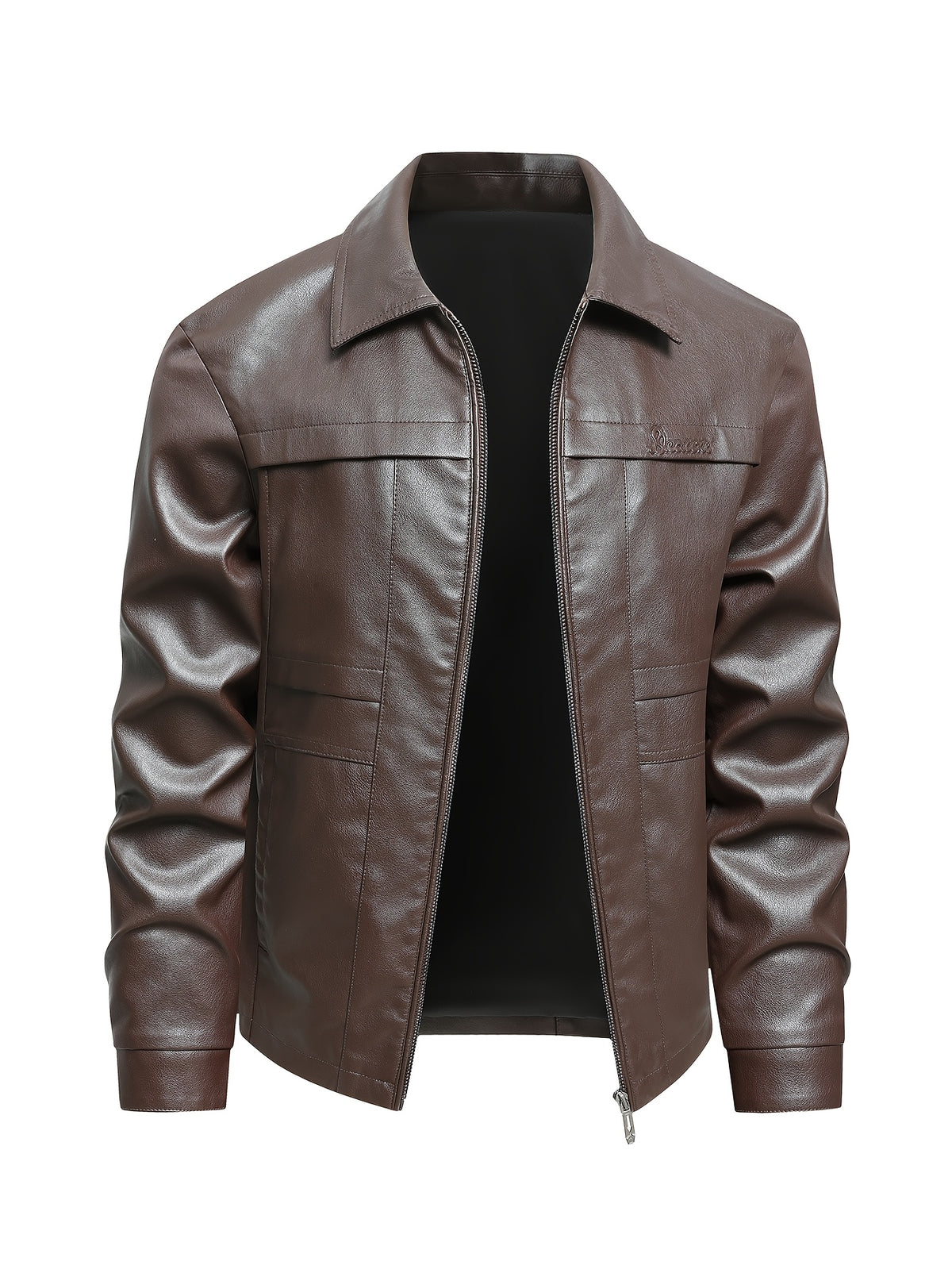 Veste, à revers, café Image