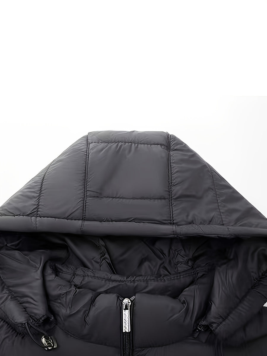Veste matelassée, à capuche, bleu marine, photo 7