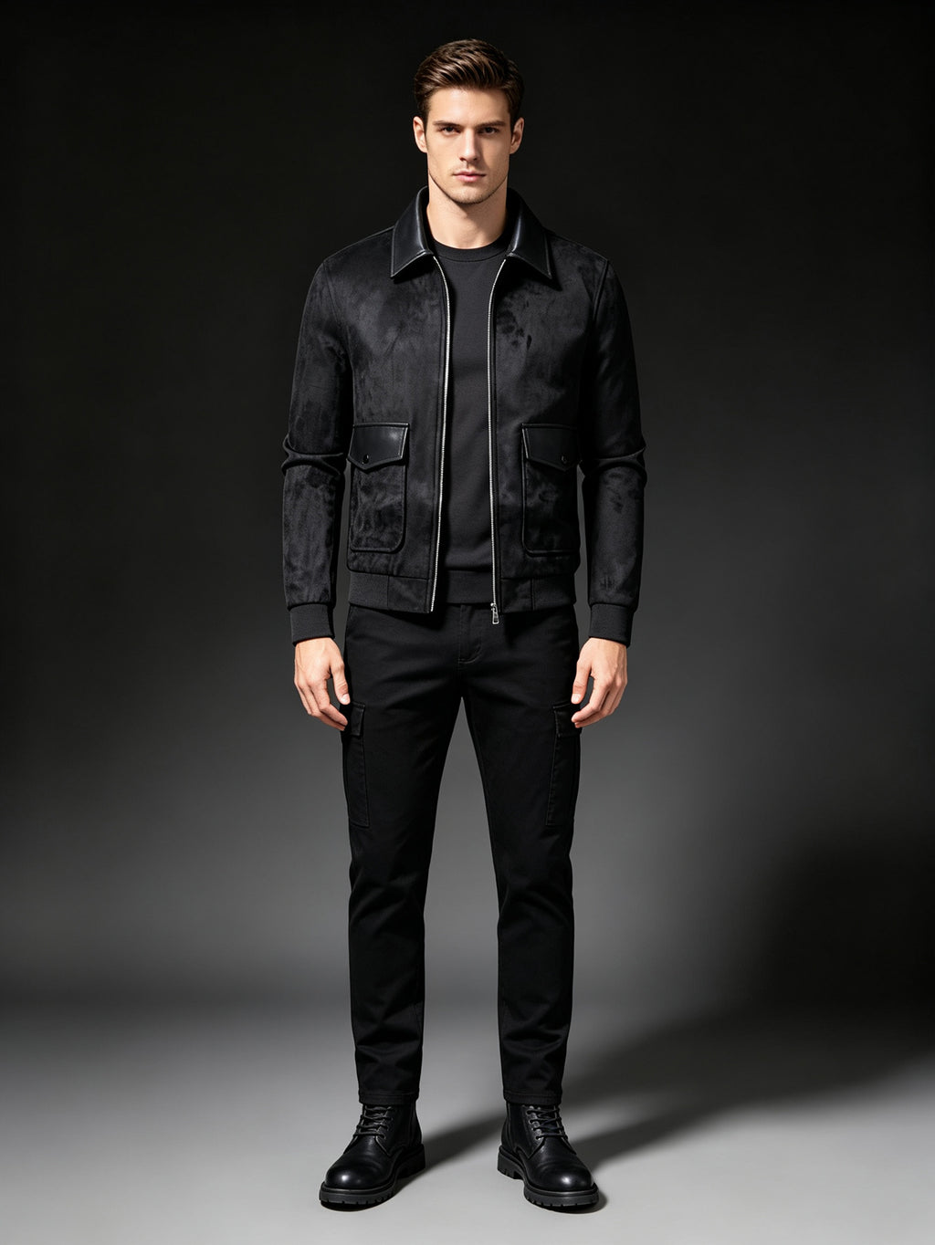 Blouson, à revers, photo 4