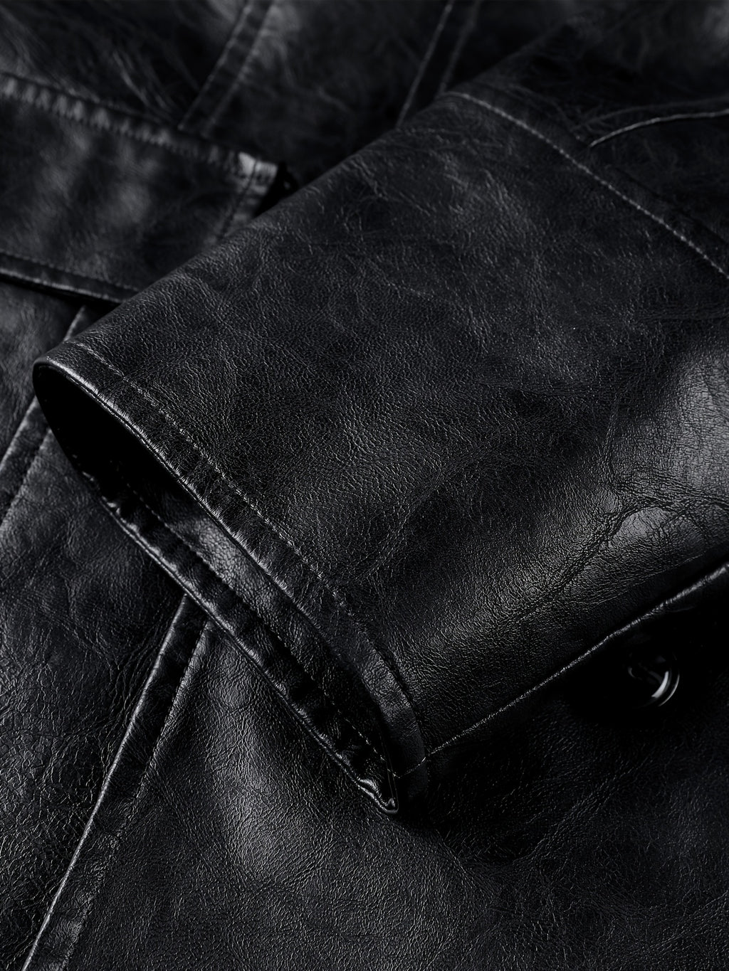Veste long, coupe-vent, à revers, détail du vêtement