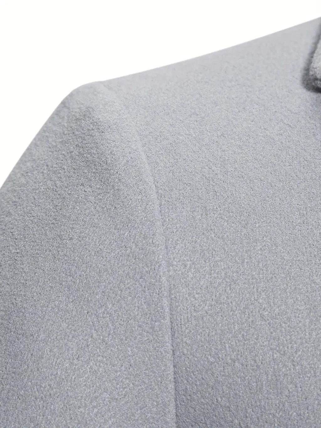 Manteau pour homme, à revers, kaki