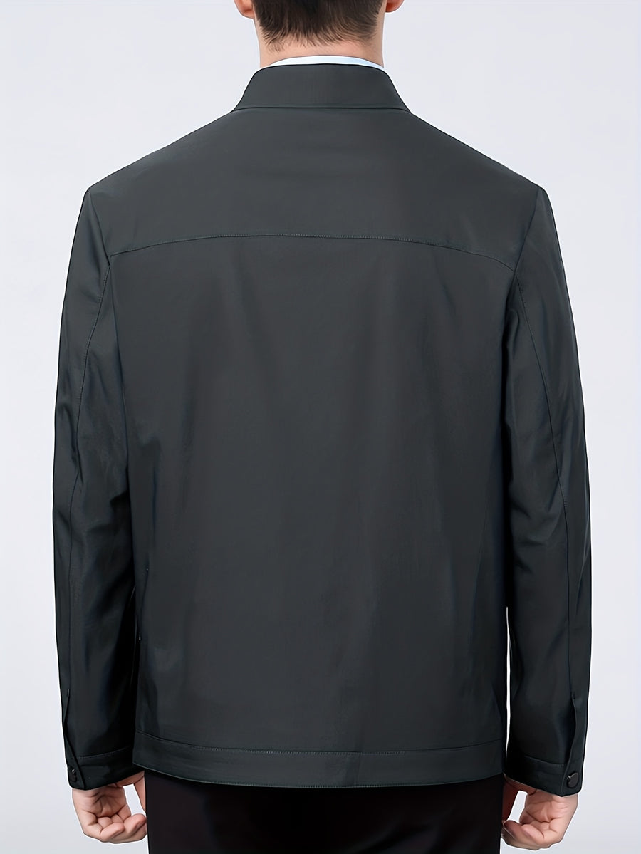 Veste, à revers, gris, photo 19