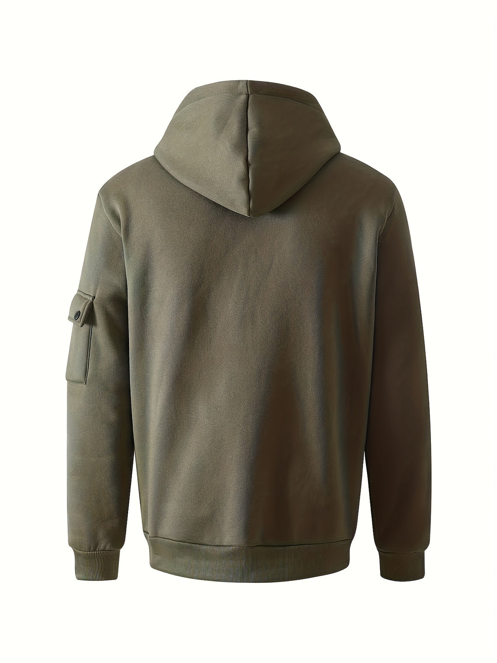 Veste pour homme, à capuche, gris foncé
