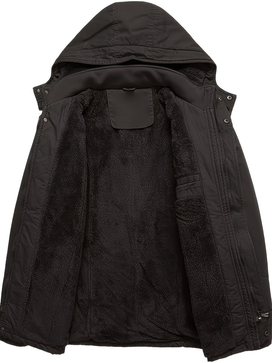 Veste mi-long, coupe-vent, à capuche, photo 11