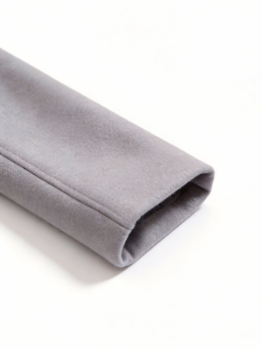 Manteau pour homme, à revers, gris
