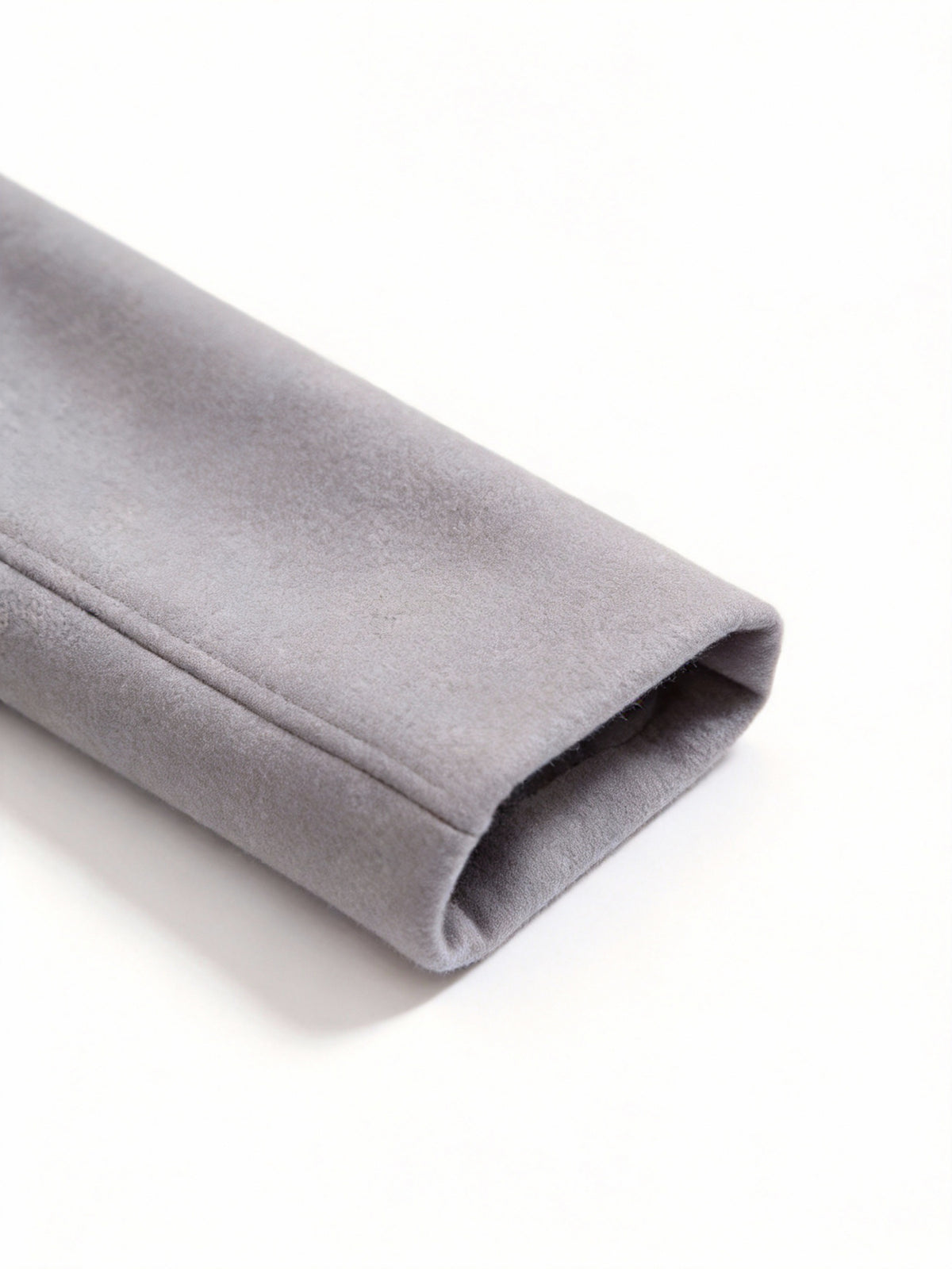Manteau pour homme, à revers, gris