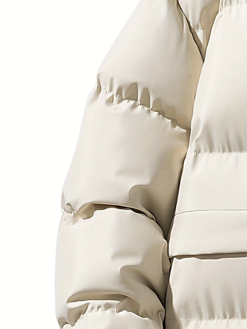 Veste pour homme, à capuche, beige