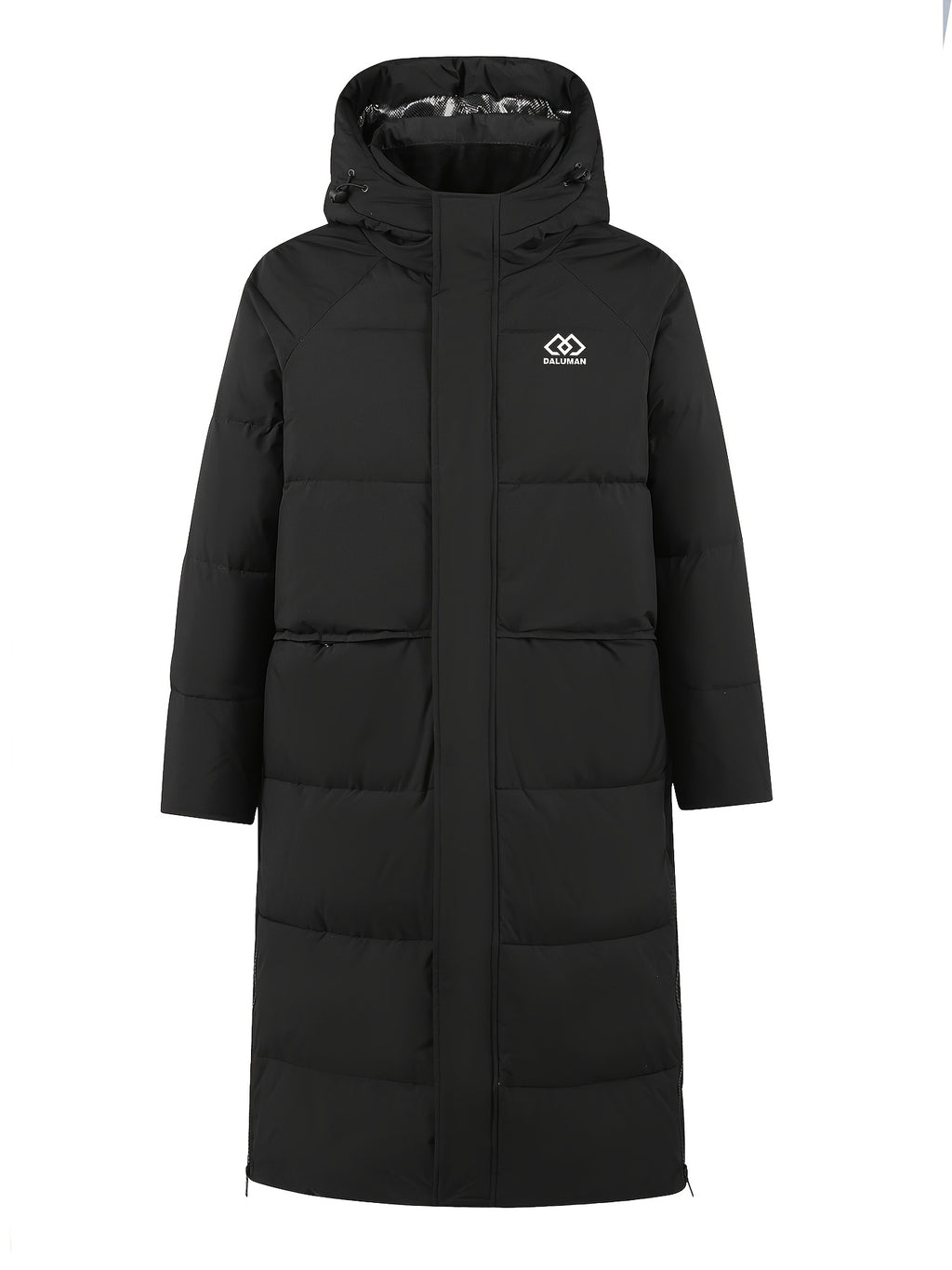Doudoune matelassée pour homme, coupe-vent, à capuche