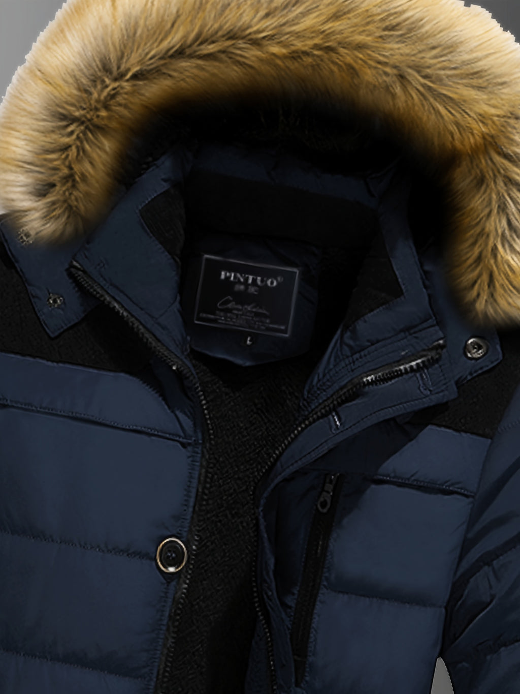Veste matelassée pour homme, à capuche, rouge