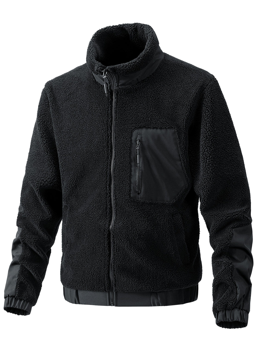 Veste long pour homme, polaire