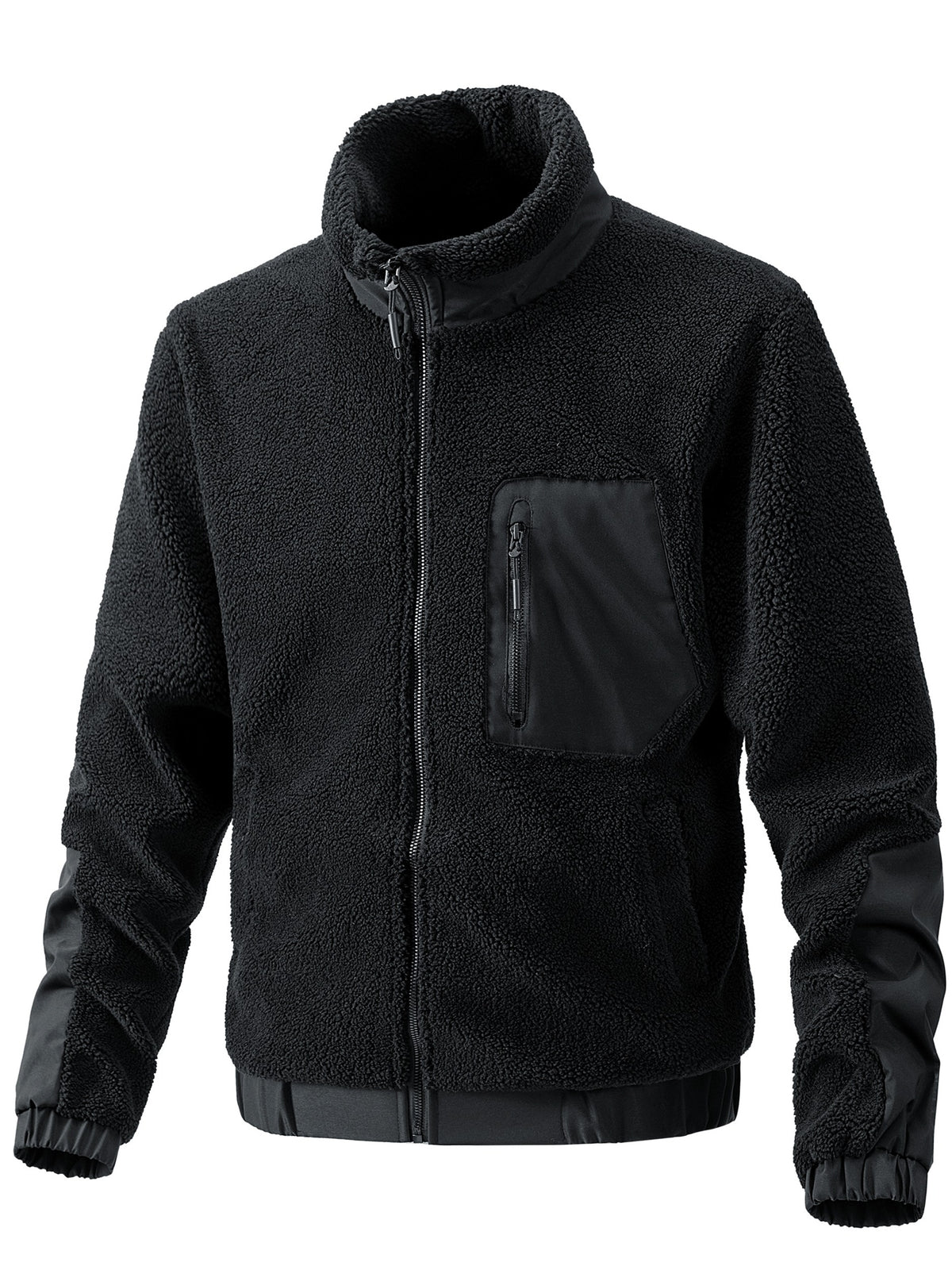 Veste long pour homme, polaire