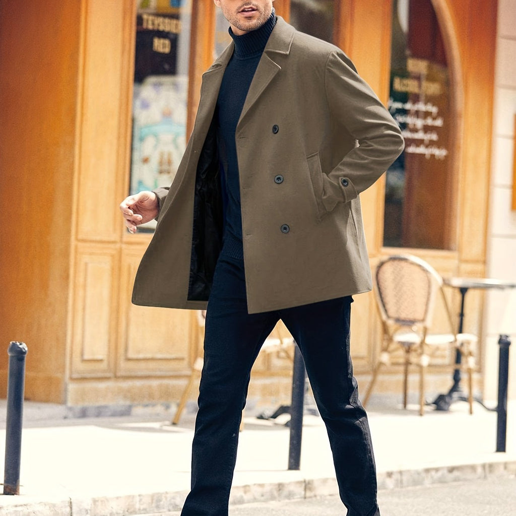 Manteau, grandes tailles, coloris chameau, détail
