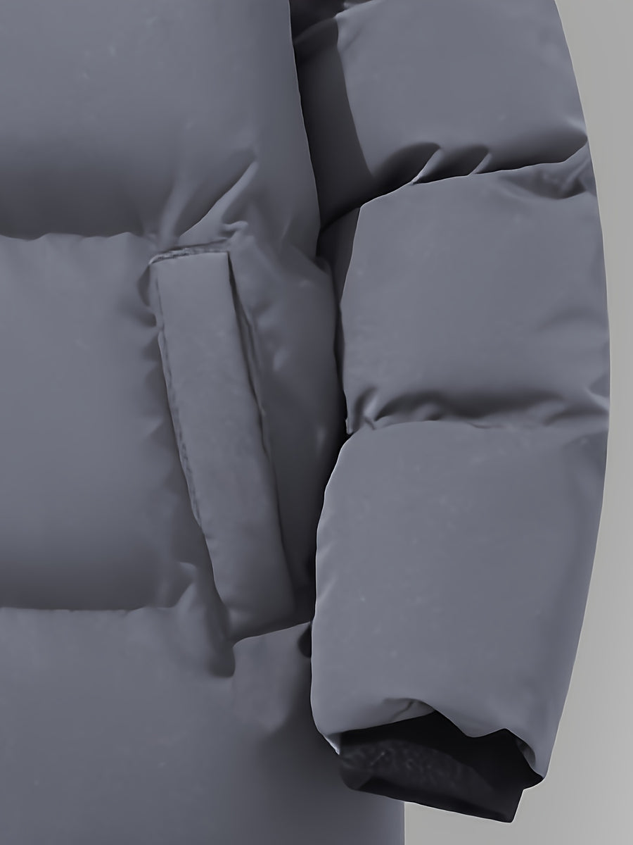 Manteau matelassé, grandes tailles, à capuche, photo 13