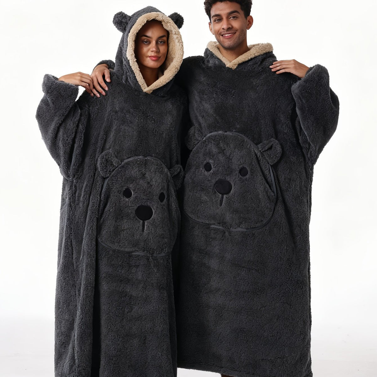 Gris foncé / Taille unique