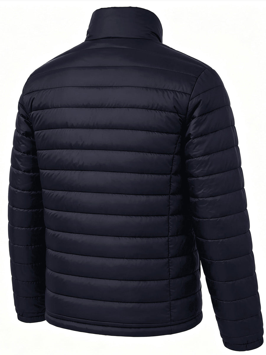 Manteau matelassé, à rayures, à col montant, photo 20
