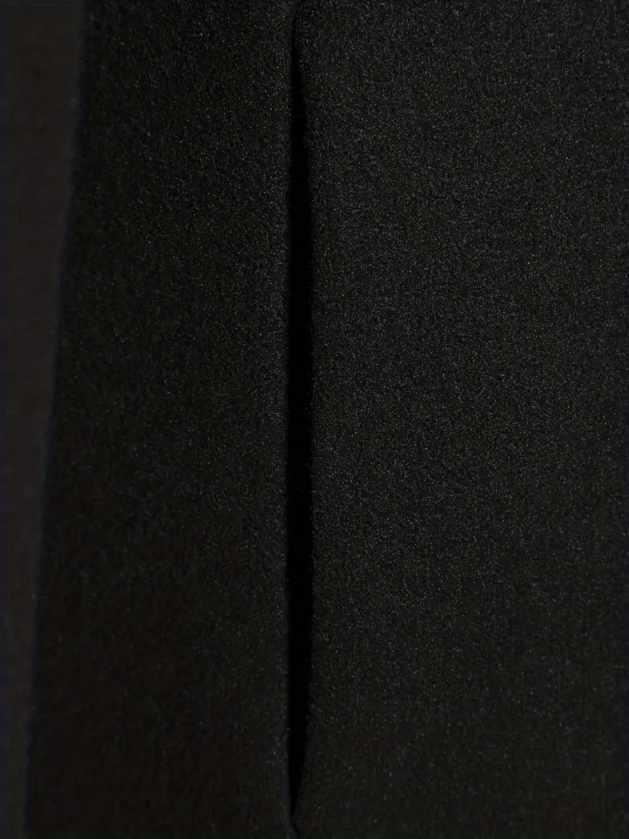 Manteau, polaire, à revers, détail du vêtement