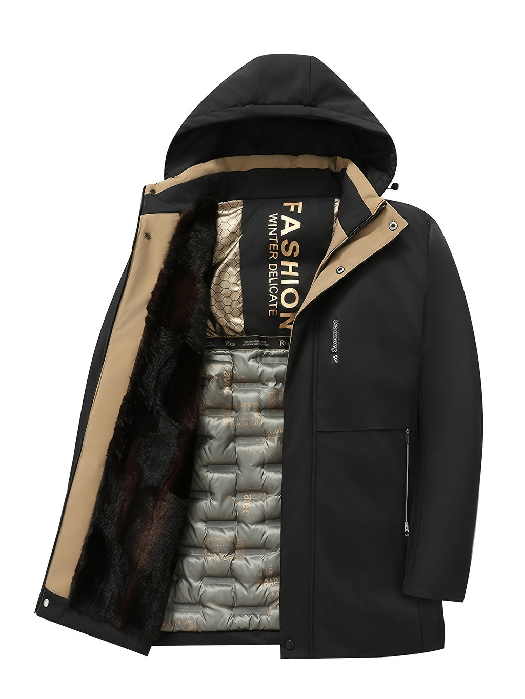 Veste pour homme, coupe-vent, à capuche, modele 5