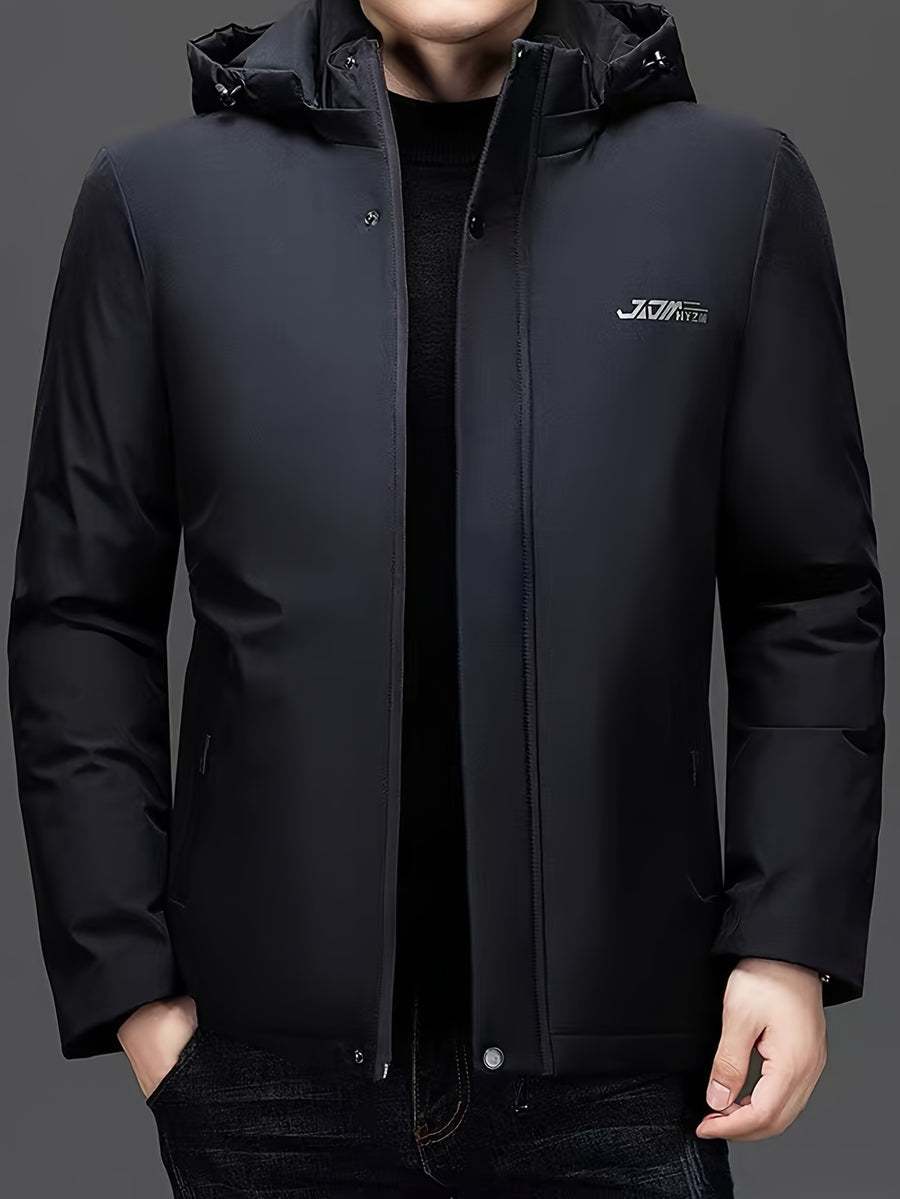 Manteau matelassé, capuche amovible, bleu marine, photo 9