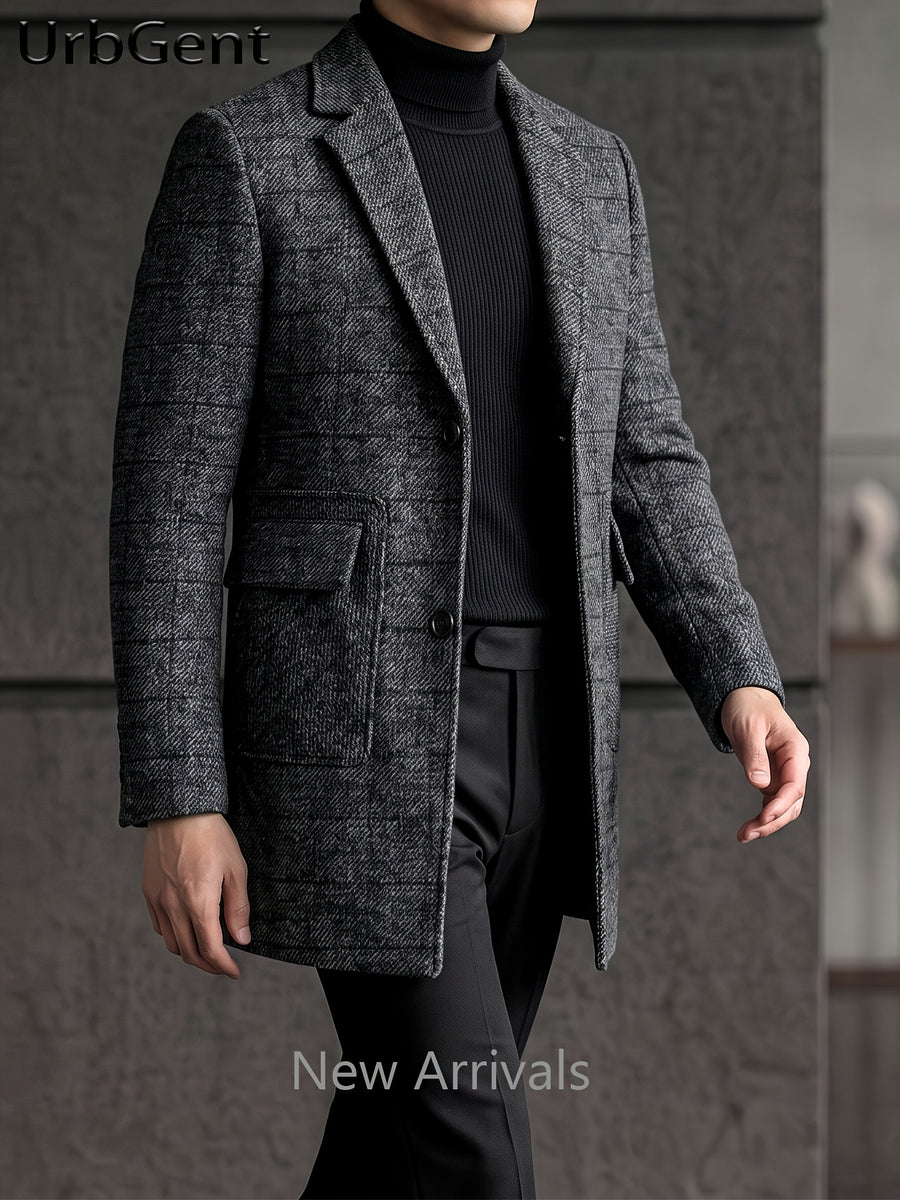 Manteau, 20 % laine, tweed, photo 6