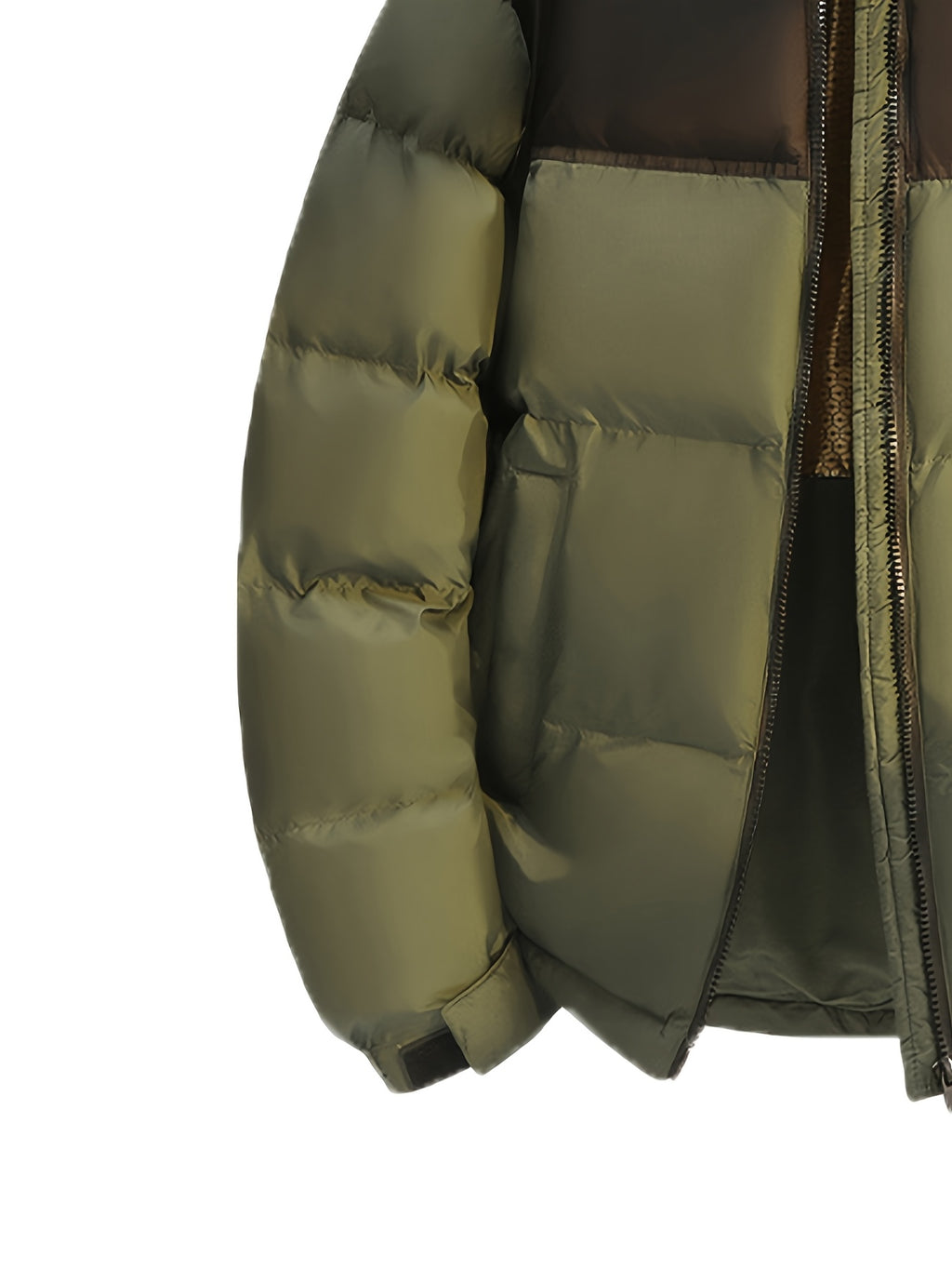 Veste matelassée pour homme, capuche amovible