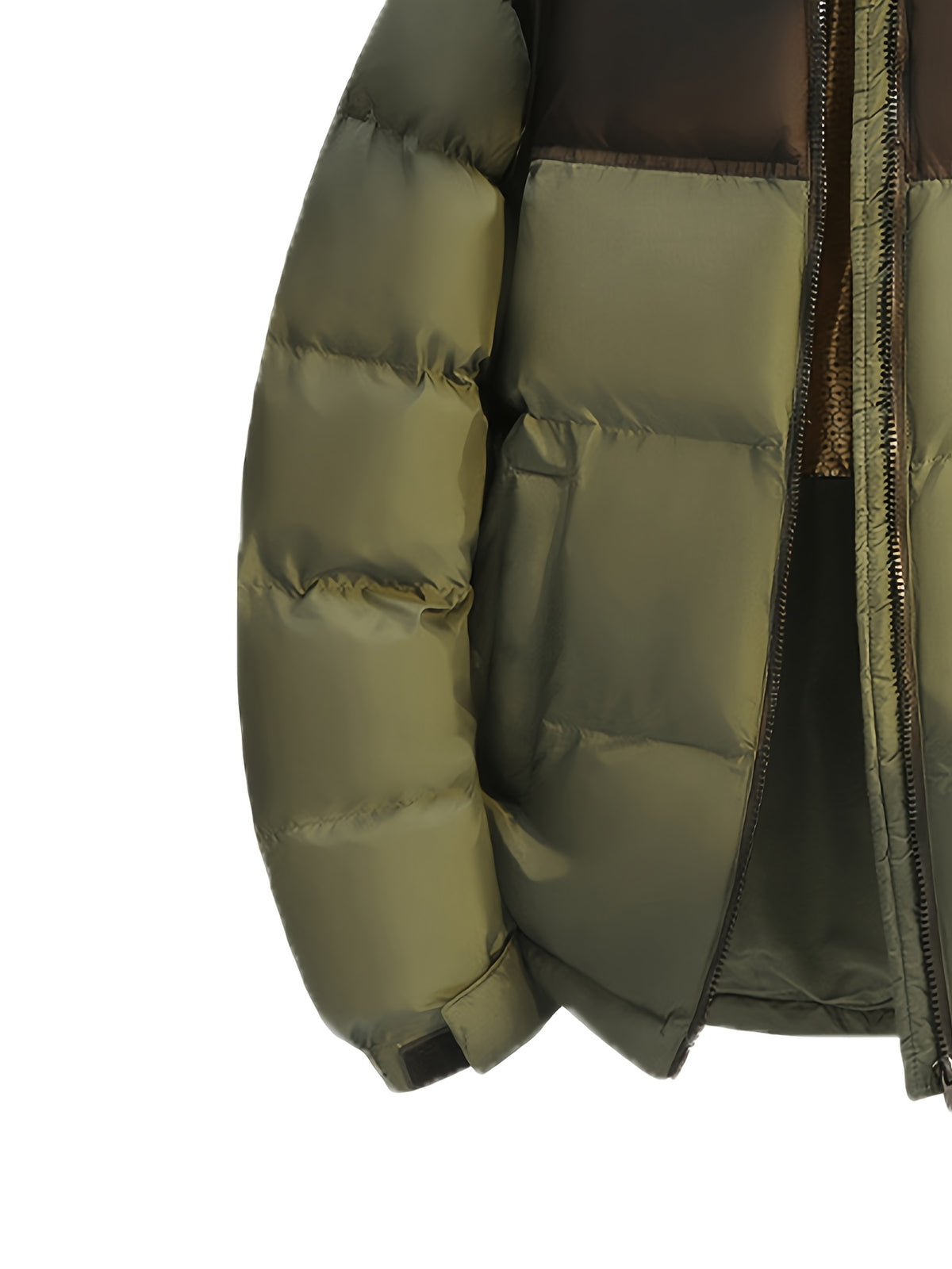 Veste matelassée pour homme, capuche amovible