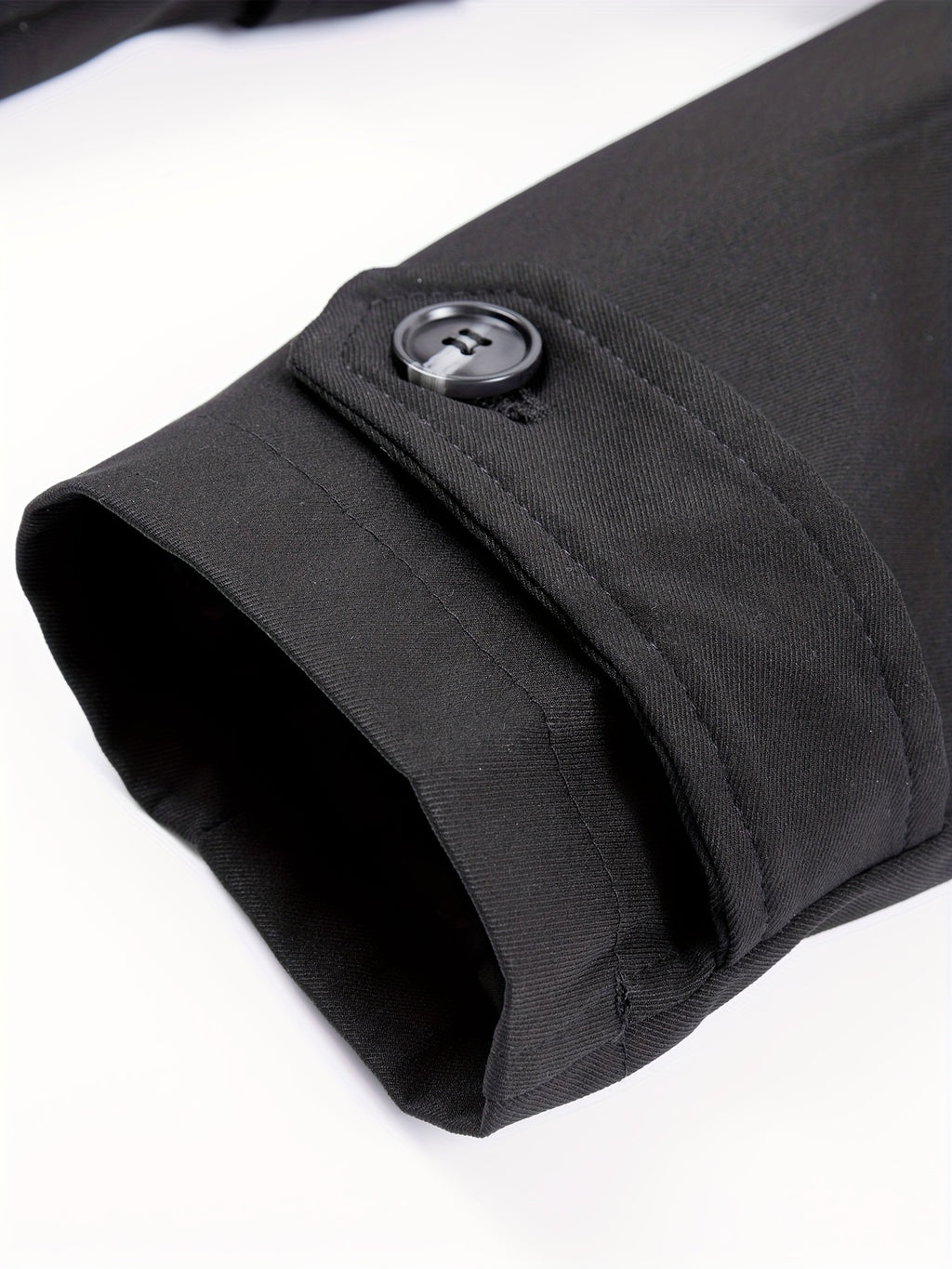 Trench mi-long pour homme, à revers