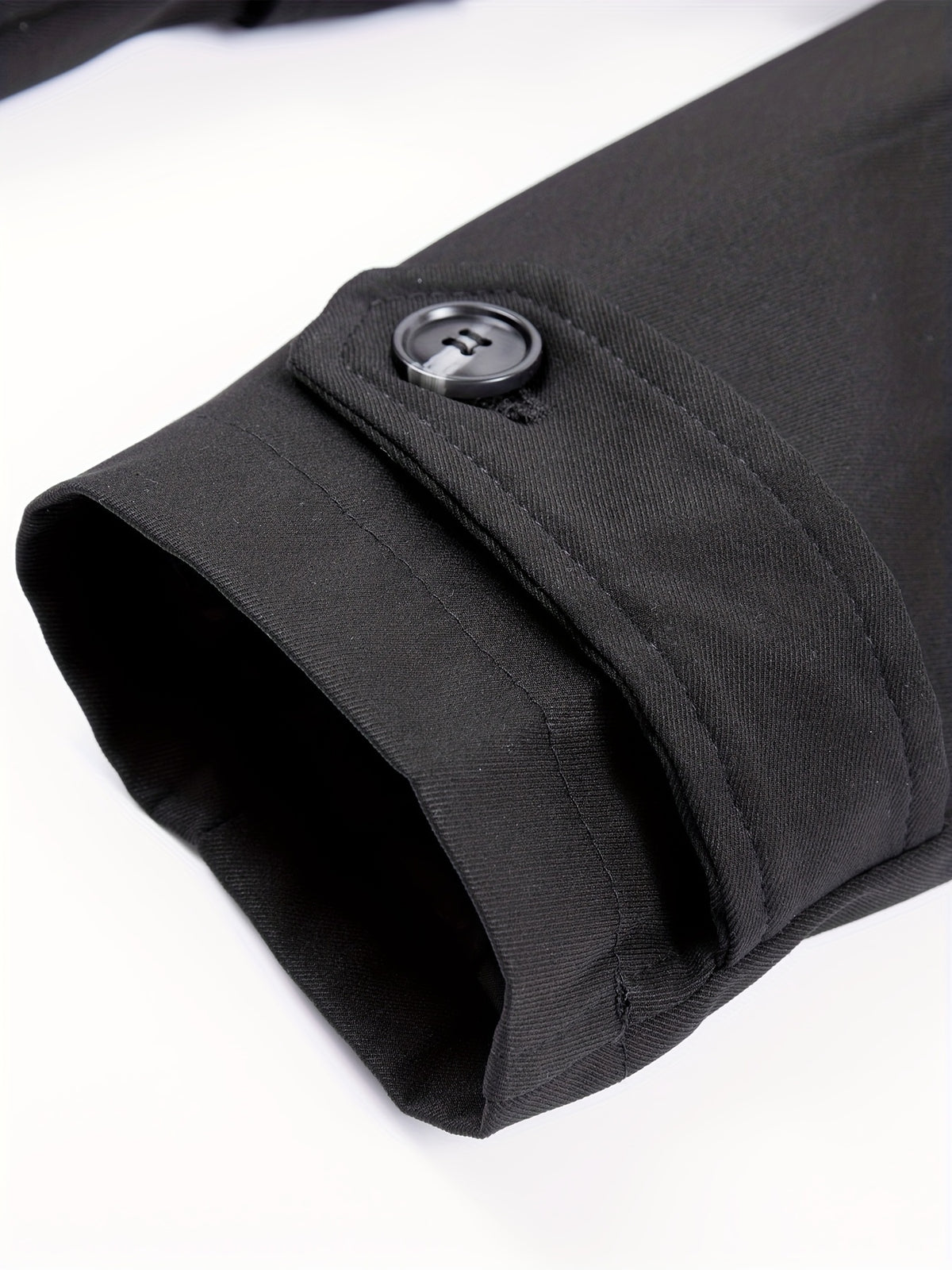 Trench mi-long pour homme, à revers