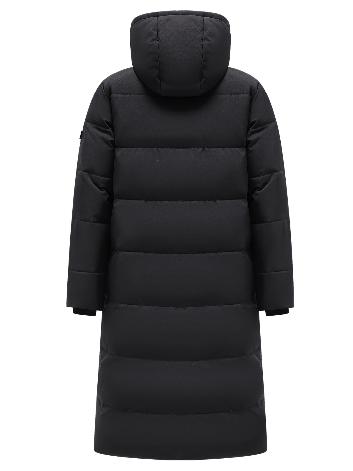 Veste matelassée long pour homme, à capuche