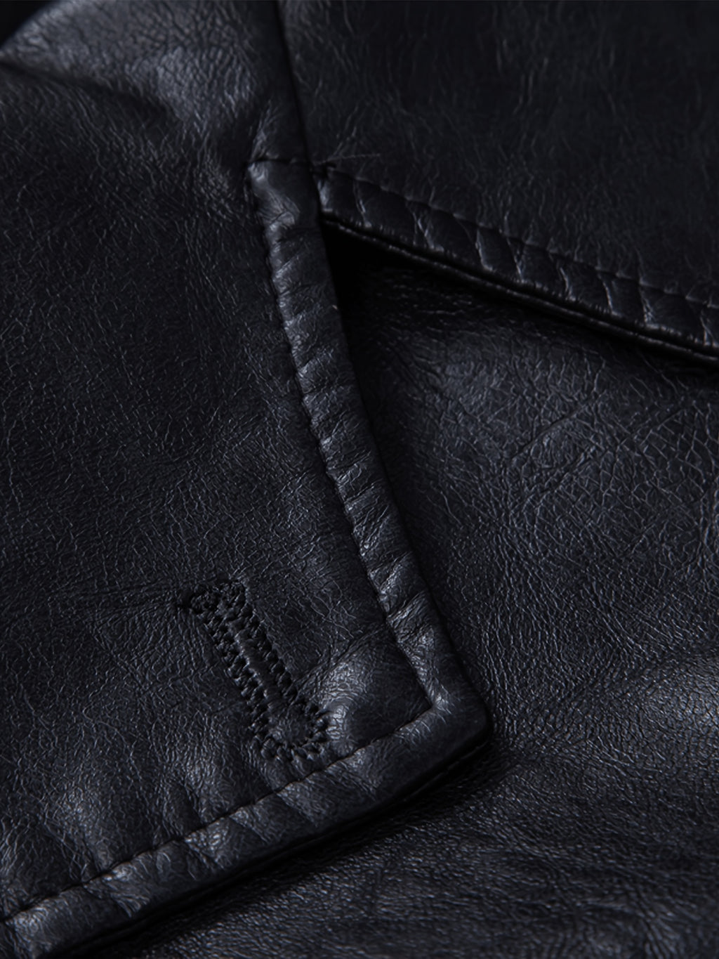 Manteau, à revers, marron foncé, détail du vêtement