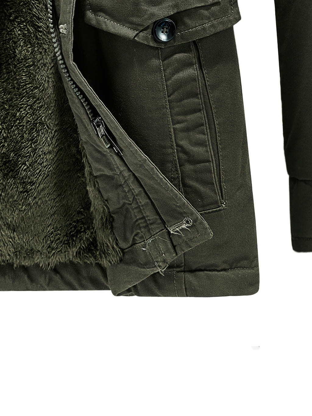 Parka pour homme, coupe-vent, à capuche, modele 3
