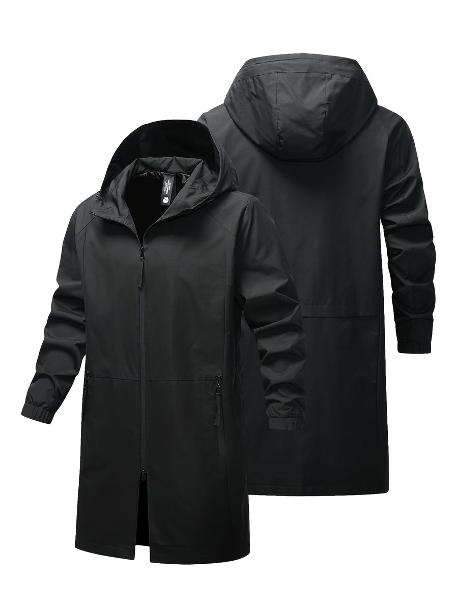 Veste, grandes tailles, à capuche, col montant, photo 8