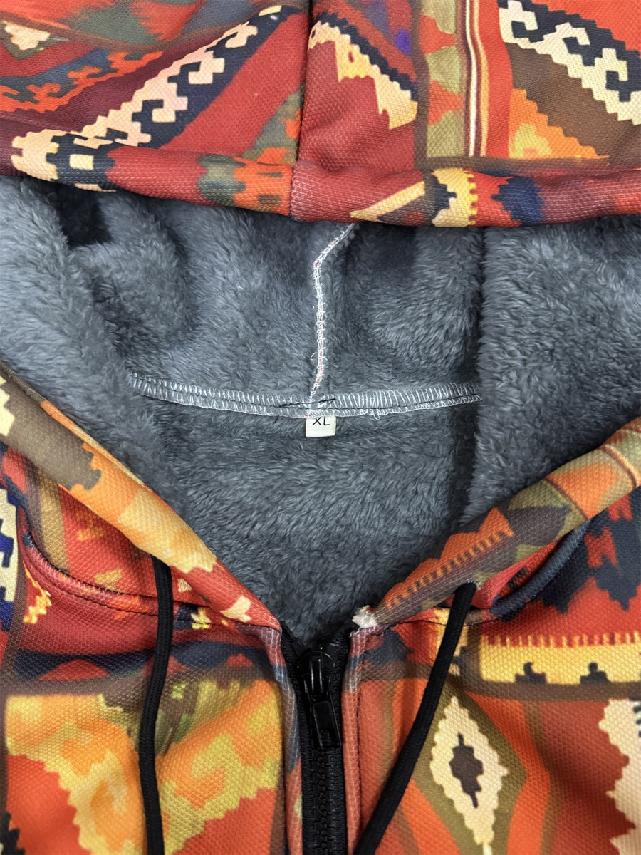 Manteau long, rouge, photo 21